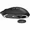 Фото-4 Беспроводная мышь Logitech G309 LIGHTSPEED, вид снизу с открытым отсеком. Видны оптический сенсор, переключатель ON/OFF, скользящие ножки, круглая съёмная крышка с логотипом G и отсек внутри корпуса; изображение на белом фоне показывает нижнюю конструкцию модели для страницы товара.