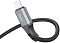 Фото-4 USB кабель HOCO USB Type A (M) -&gt; micro USB (M) 2.4A 3 м, X92 HONEST MICRO