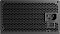 Фото-5 Блок питания PCCooler P3 F450 W1H, крупный план задней панели: сотовая перфорация, разъём питания IEC и тумблер включения рядом; тёмно‑серый корпус на белом фоне для проверки разъёма питания и вентиляции.