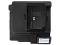 Фото-2 МФУ HP Color LaserJet Enterprise Flow M880z, вид сверху; чёрный блок автоподатчика и крышки сканера, сбоку выносная панель управления с экраном; на белом фоне для карточки товара, чтобы показать верхний модуль сканирования и расположение панели.