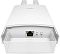 Фото-3 Точка доступа Cudy AP3000 Outdoor, нижний отсек разъёмов крупным планом; порт RJ45 LAN/WAN PoE IN и кнопки WPS и Reset на белом корпусе.