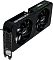 Фото-4 Видеокарта Palit GeForce RTX 5060 Ti Dual, фронтальный вид; показаны два вентилятора, чёрный корпус и длинная печатная плата с золотистым разъёмом PCIe; изображение даёт прямой вид на переднюю панель карты для карточки товара.