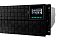 Фото-3 ИБП Systeme Electris Smart Save Online SRT G2 8000 VA SRTSE8KRTXLIG2 NC, вертикальная установка, вид спереди, чёрная фронтальная панель с дисплеем сверху и двумя вертикальными вставками внизу; изображение для карточки товара, показывает внешний вид устройства в tower-конфигурации.