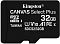 Фото-1 Карта памяти Kingston Canvas Select  Plus UHS-I Class 1 C10 , SDCS2/32GBSP