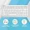 Фото-2 Клавиатура мембранная A4Tech Fstyler FBK11 Беспроводная белый, FBK11 WHITE