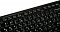 Фото-19 Клавиатура из комплекта A4Tech FG1012 Black — крупный план верхнего ряда: F-клавиши с пиктограммами мультимедиа и интернет-функций, русско-английская раскладка на буквенных клавишах; важно для понимания функций горячих клавиш.