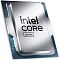 Фото-1 Процессор Intel Core Ultra 9 285K, вид сверху под углом; на фото серебристая крышка с маркировкой Intel Core Ultra, синяя подложка с видимыми дорожками и электронные элементы у края, изображение показывает конструкцию процессора на странице товара.