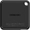Фото-21 Внешний SSD Silicon Power PC60 2TB, вид сзади: задняя панель с надписью Portable SSD, сервисной маркировкой и обозначением 1.92TB; помогает увидеть тыльную сторону устройства.