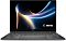 Фото-1 Ноутбук MSI Prestige 16 Flip AI C3MTG-028RU, вид спереди с открытой крышкой. На фото фронтальная панель с тонкими рамками, клавиатурой и большим тачпадом в графитовом цвете. Изображение показывает внешний вид модели на странице товара.