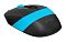 Фото-5 Мышь A4Tech Fstyler FM10 Проводная чёрно-синий, FM10 BLUE