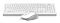 Фото-9 Комплект Клавиатура/мышь A4Tech  Проводной белый, F1010 WHITE