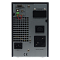 Фото-3 ИБП Raskat HSIO-1000VA+, вид сзади; металлическая задняя панель с портами RS232, USB и EPO, входом INPUT, одной розеткой OUTPUT SOCKET и верхним разъёмом IEC; изображение показывает интерфейсы и подключения для карточки товара.