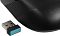 Фото-7 Беспроводная мышь A4Tech Fstyler FB10C Stone Black, крупный план корпуса с USB‑ресивером; рядом с нижней частью мыши показан отдельный nano‑ресивер A4TECH, видна рифлёная боковина и матовая чёрная поверхность. Фото помогает оценить комплект и форму задней части корпуса.