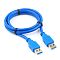 Фото-1 USB кабель Cablexpert USB Type A (M) -&gt; USB Type A (M) 1.8 м, CCP-USB3-AMAM-6