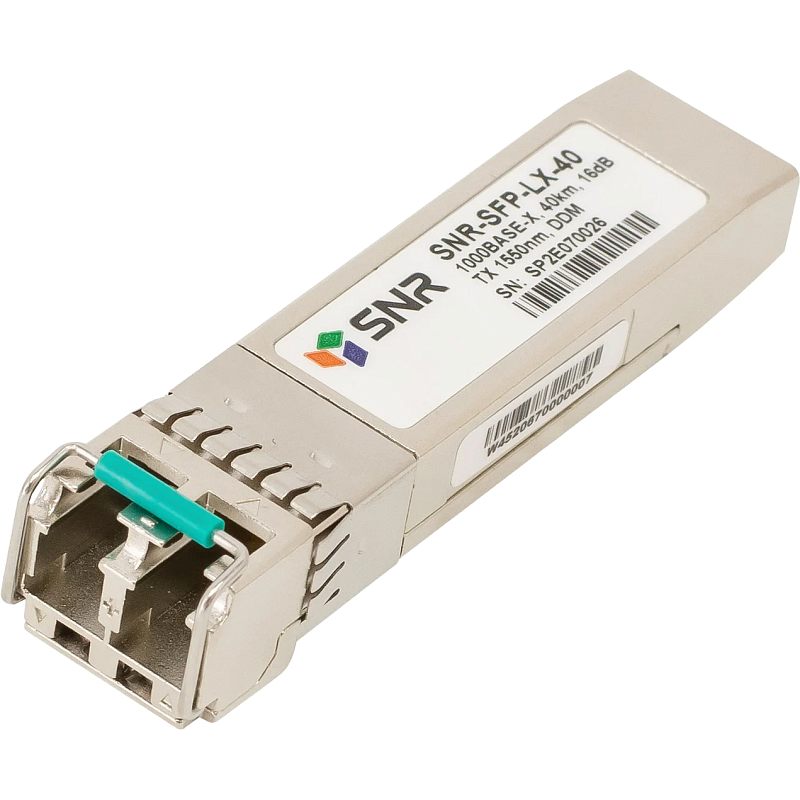 Фото Трансивер SNR SFP Одномодовый, SNR-SFP-LX-40