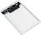 Фото-5 Внешний корпус для HDD/SSD 2.5 AgeStar 3UB2P4C, вид изнутри, плата с USB-разъёмом и SATA-коннектором, прозрачные стенки корпуса