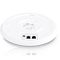 Фото-2 Точка доступа Ubiquiti UniFi UAP‑AC‑HD &mdash; вид снизу: два порта Ethernet RJ45 с подписями MAIN и SECONDARY и сервисный USB‑порт рядом, маркировка UniFi AC HD на корпусе; важно для понимания интерфейсов подключения на странице товара.