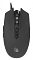 Фото-2 Проводная мышь A4Tech Bloody Q80 Black, вид сверху без подсветки в чёрном цвете; видны колесо, центральные кнопки регулировки и симметричная форма верхней панели. Подходит для страницы товара, потому что показывает корпус без световых эффектов и расположение органов управления.