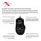 Фото-16 Проводная мышь A4Tech Bloody X5 Max, инфографика нижней стороны корпуса; на фото показаны переключатели LOD, P-CPI, R-Hz и D-CPI с подписями и схемой расположения, цвет мыши чёрный; изображение объясняет, где находятся элементы настройки, что важно для понимания управления мышью на странице товара.