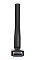 Фото-2 USB Bluetooth-адаптер TP-Link UB500 Plus Bluetooth 5.3, вид спереди; антенна поднята вертикально над корпусом, спереди виден USB-разъём с синей внутренней вставкой и основание адаптера; фото помогает рассмотреть фронтальную часть и положение антенны.