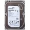 Фото-1 Жесткий диск Seagate Pipeline HD ST1000VM002 1 ТБ, вид спереди на верхнюю крышку; видна белая сервисная этикетка Video 3.5 HDD, металлический корпус 3.5 дюйма и винты крепления по углам. Серебристый и белый цвет. Изображение для карточки товара, чтобы показать маркировку модели и внешний вид диска.
