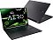 Фото-2 Ноутбук Gigabyte AERO X16 1VH (1VH93KZC64AD), коллаж из двух ракурсов; слева &mdash; ноутбук открыт, справа &mdash; закрытая крышка с небольшим логотипом GIGABYTE; важно для оценки внешнего вида в открытом и закрытом состоянии.