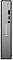 Фото-3 Неттоп Lenovo ThinkCentre Neo 50q G5 13B9S09900, фронтальный вид; чёрный компактный корпус с узкой передней панелью, вертикальным логотипом Lenovo, кнопкой питания сверху и двумя фронтальными USB-разъёмами; для страницы товара показывает лицевую компоновку для настольного размещения.