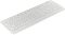 Фото-13 Клавиатура A4Tech FG1012 White — ракурс под углом на белом фоне: белая клавиатура с цифровым блоком и отдельными клавишами навигации; фото помогает оценить форму корпуса и раскладку.