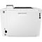 Фото-2 Цветной принтер HP Color LaserJet Enterprise M455, вид сзади; справа расположены разъёмы подключения, слева гнездо питания и вентиляционные прорези; белый корпус на белом фоне, для демонстрации интерфейсов на странице товара.