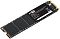 Фото-2 SSD PC Pet Series 1 PCPS002T1 2TB M.2 2280 SATA III, вид спереди под углом; черная плата, контактная гребенка и наклейка модели, фото важно для страницы товара.