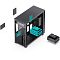 Фото-5 Корпус JONSBO D41 MESH SCREEN Midi Tower Без БП чёрный, D41 MESH SCREEN Black
