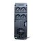 Фото-4 ИБП ACD PW Slim 1000 VA Tower 82N C44006 00G, задняя панель прямо. Чётко видны четыре евророзетки в два ряда, подписи Battery & Surge и Surge Only, разъёмы защиты линии, вентиляционная решётка и кабель питания. Это важно для страницы товара, где нужен прямой обзор всех подключений на задней стороне.