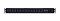 Фото-2 Распределитель питания CyberPower PDU20BHVI… 1U (PDU20BHVIEC12R), фронтальный вид: две секции выходных разъёмов IEC, справа вход IEC и красная кнопка предохранителя, крепёжные «ушки» 19″ по краям; тёмно-серый/чёрный, чтобы сравнить компоновку выходов и элементов защиты на странице товара.