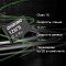 Фото-6 Карта памяти Digma microSDXC 128 ГБ DGFCA128A01, инфографика на тёмном фоне: чёрная microSD с маркировкой 128ГБ, рядом указаны Class 10, скорость чтения 90 МБ/с, скорость записи 35 МБ/с и SD-переходник в комплекте; изображение важно для страницы товара, потому что показывает параметры карты.
