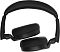 Фото-12 Наушники Jabra Evolve2 65 Flex, нижний ракурс: чёрные чашки с мягкими амбушюрами, на левой видны три контактные точки, на правой &mdash; ряд кнопок управления; изображение важно для показа контактов зарядки и органов управления модели.