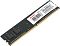 Фото-2 Модуль памяти KingSpec 16GB DIMM DDR4 2666, вид под углом со стороны наклейки. На фото различимы длинная белая маркировочная этикетка, два чипа памяти, чёрная плата и золотистые контакты по всей длине. Ракурс показывает форму полноразмерного модуля для настольного ПК.