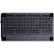 Фото-24 Корпус Jonsbo D32 Pro Black, вид снизу: большая перфорированная решётка, продолговатые прорези и четыре опоры по углам &mdash; чтобы понять, как организован забор воздуха снизу корпуса.