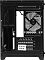 Фото-5 Компьютерный корпус Formula Crystal Z5 TG Black, задняя панель; решётка вентилятора, длинные прорези слотов расширения, нижняя решётка зоны блока питания и перфорация сверху; важно для оценки расположения слотов и вентиляции задней части.