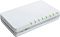 Фото-2 VoIP‑устройство Flyingvoice G504, ракурс 3/4 с противоположной стороны: белый корпус, кнопка питания и отверстие RST, ряд зелёных индикаторов; подписи PHONE1–PHONE4 и N/A на лицевой панели. На странице товара помогает оценить внешний вид корпуса и расположение индикаторов.