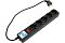 Фото-1 Сетевой фильтр Power Cube SPG5 0.5 м чёрный, SPG5-С1