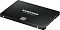 Фото-4 SSD Samsung 870 EVO 1TB, вид сзади: тыльная сторона корпуса с чёрной наклейкой V-NAND SSD 870 EVO 1TB, видимыми SATA-разъёмами слева и крепёжными элементами по углам; изображение показывает маркировку и интерфейс накопителя.