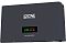 Фото-2 Стабилизатор напряжения Powercom PCM AVR WM-5000VA &mdash; вид под углом; дисплей с цифровыми значениями, видна толщина корпуса и нижние элементы крепления; помогает оценить установку.