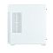 Фото-3 Корпус Zalman S5 Neo White, боковая панель: белая металлическая боковина с прямоугольной зоной перфорации ближе к передней части &mdash; показывает вентиляционное окно боковой стенки.