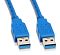 Фото-1 USB кабель 5bites USB Type A (M) -&gt; USB Type A (M) 0.5 м, UC3009-005