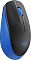 Фото-2 Мышь Logitech M190 Беспроводная чёрно-синий, 910-005914