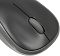 Фото-8 Мышь Logitech M185 беспроводная, серый цвет, крупный план верхней части. Видны две кнопки, центральное серое колесо прокрутки, матовая поверхность верхней панели и светло-серая рамка корпуса. Это важно для страницы товара, потому что позволяет рассмотреть фактуру пластика и зону прокрутки.