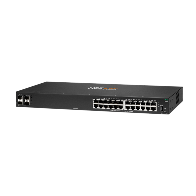 Фото Коммутатор HPE Aruba Networking 6000 24G 4SFP Управляемый 28-ports, R8N88B