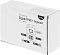Фото-8 PoE-инжектор Cudy POE220, упаковка: белая коробка с надписью «2-Channel Gigabit PoE+ Injector» и схемой портов Data 1/Data 2 и PoE 1/PoE 2; на белом фоне; показывает маркировку и назначение портов на упаковке.
