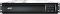 Фото-2 ИБП APC Smart-UPS SMT1000RMI2UC, фронтальный вид: чёрная передняя панель 2U с горизонтальной решёткой, LCD-дисплеем и кнопками управления справа. Нужен для карточки товара, чтобы показать интерфейс управления при установке в стойку.