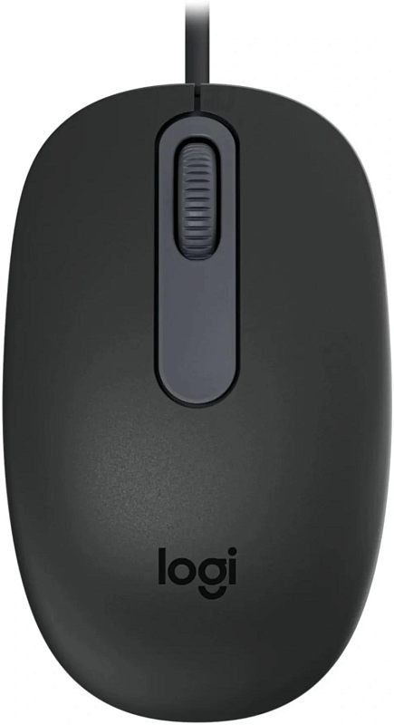 Фото Мышь Logitech M86 Проводная чёрный, 910-007661